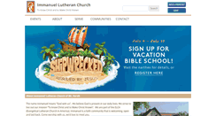 Desktop Screenshot of immanuelmh.org