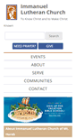 Mobile Screenshot of immanuelmh.org